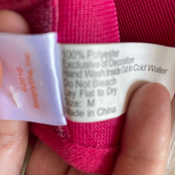 Simply Dog Pink Perforated Dog 🐕 Harness - Picture 5 of 10